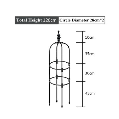 Plant Climbing Supporter Climbing Plant Support  Frame Outdoor Flower  Vines Pot Stand Garden Climbing Frame Indoor Floral Decor