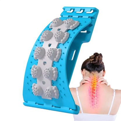 Lumbar Support Board Cracker Board Massager Postures Correction Back Relief Board, Back Stretcher Lower Back Pain Relief Device