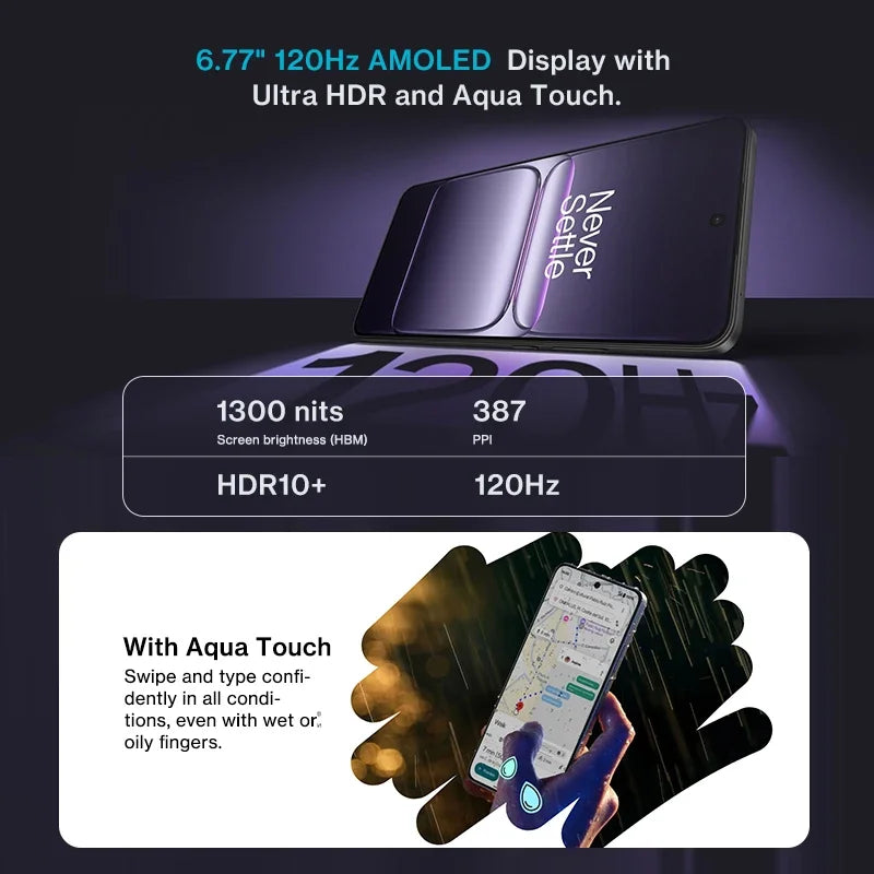 OnePlus Nord CE 5 Global Version Smartphone 7100mAh Battery MediaTek Dimensity 8350 Apex 50MP Sony LYT-600 Camera