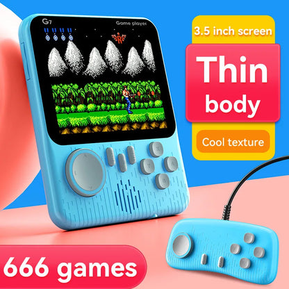Portable 3.5 inch Screen Handheld Game Console Toys 666 Built-in Games Retro Classic Joystick Nostalgic Student Arcade Consoles