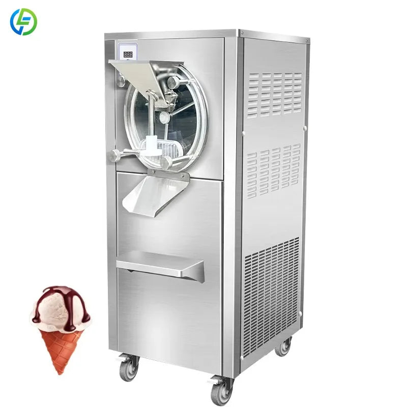 Customized Gelato Machine 38-40L/H Hard Ice Creme Making Machine Automatic Commercial Ice Cream Maker Machine for Business Price
