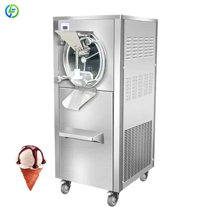 Customized Gelato Machine 38-40L/H Hard Ice Creme Making Machine Automatic Commercial Ice Cream Maker Machine for Business Price