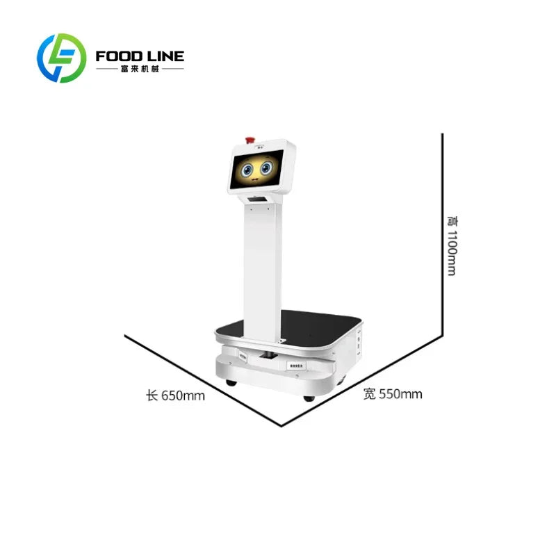Customized Logistics Robot AMR AGV AI Delivery Robot Transport Robot For Factory And Warehouse Construction Machinery Parts