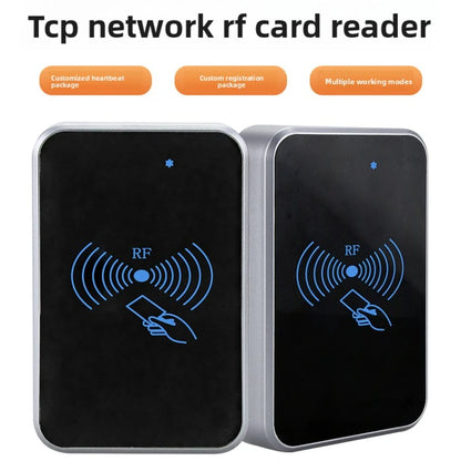 NEW Products TCP IP Network Card Reader 13.56Mhz Ethernet LAN MF1 Port RFID RJ45 Device Support HTTP NFC Internet Reading Head