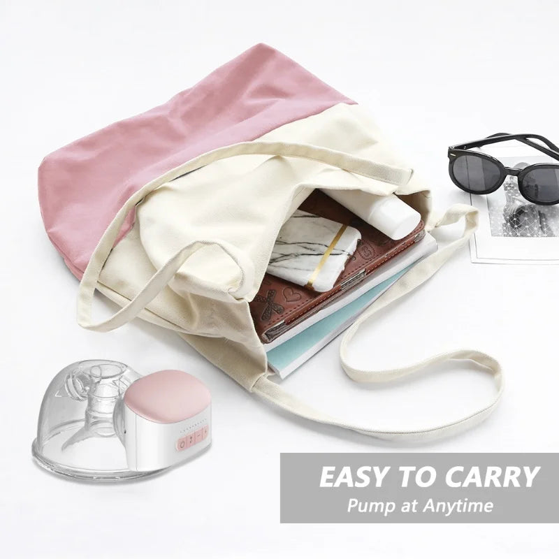 Bebebao P1 Wearable Breast Pump Hands Free Electric Single Portable Wearable Breast Cup 8oz/ 240ml BPA-Free 3 Modes 10 Suction