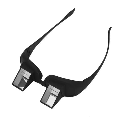 Lazy Eyeglasses Lazy Reading Glasses Prismatic Horizontal Glasses Lying Down Bed Reading Watching HD Readers Glasses