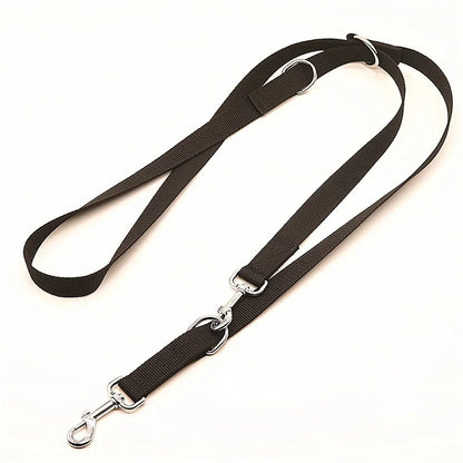 Outdoor Dog Leashes Dog Chain Control Dog Lead Leash Adjustable Training Double Ended 2.5M Police Style Safety Pet Dogs Walking