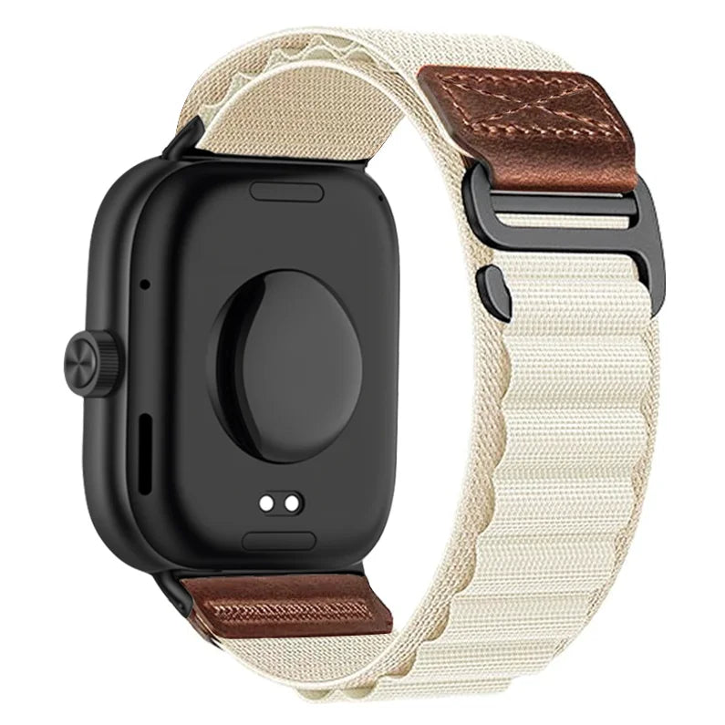 Nylon Strap for Redmi Watch 6 Active 6 Lite 6 5 4 Parachute Magnetic Buckle Elastic Wristband Xiaomi Mi Band 10 Pro 9 Pro 8 Pro