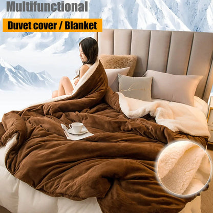 Sherpa Blanket Twin Warm Bed Blanket for Winter Cozy Soft Fuzzy Couch Throw Flannel Fleece/Wool Like Reversible Plush Blanket