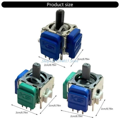 R6FF Precise High Sensitivity Electromagnetic Joysticks for Controller Enhances Control Accuracy Gamepad 3D Analog Thumbstick