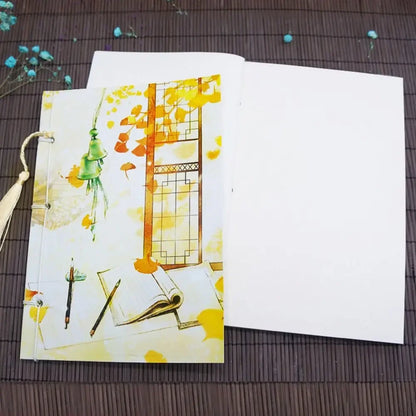 1PC Vintage Retro Chinese Style Notebook Sketchbook Journal Diary Book Notepad Weekly Planner Stationery Office School Supplies