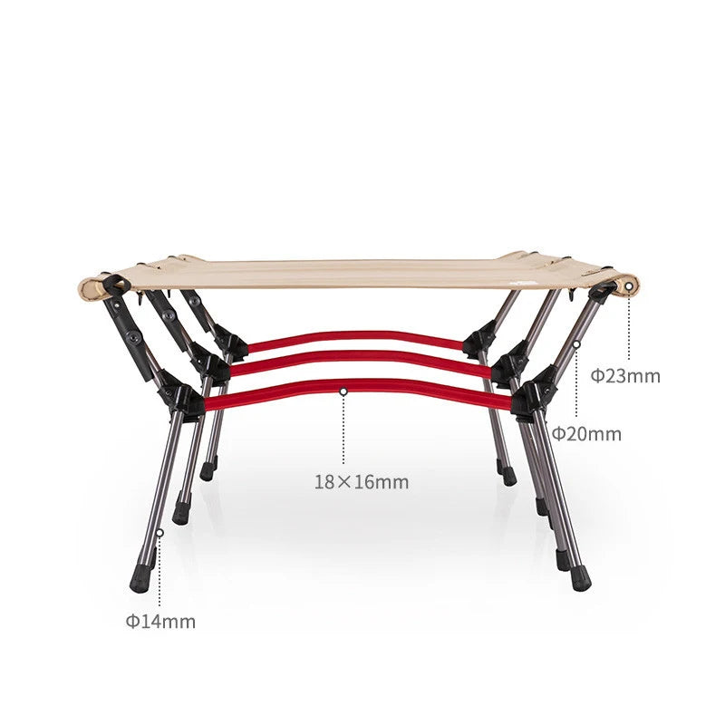 Folding Camping Cot, Adjustable Height, Lightweight Sleeping Bed, Tent Cot, with Storage Bag, Comfortable for Outdoor&Indoor
