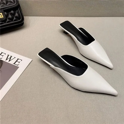 zapatos de mujer women cute plus size high quality spring slip on stiletto heel shoes lady classic comfort red heel shoes b599