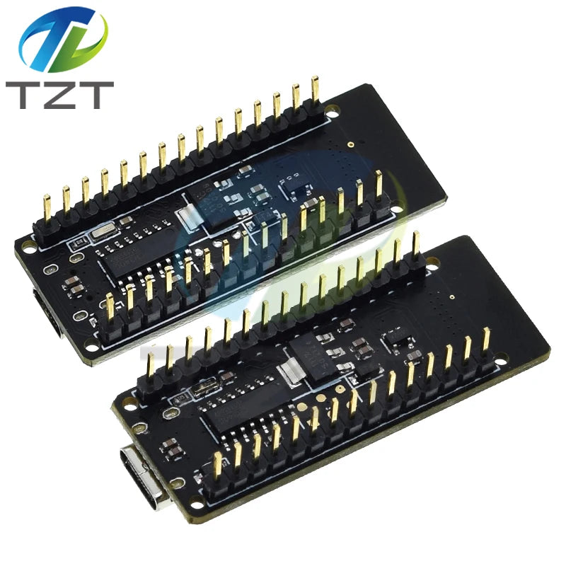 TZT 1/3PCS RF-Nano for Arduino Nano V3.0, Micro USB Nano Board ATmega328P QFN32 5V 16M CH340, Integrate NRF24l01+2.4G wireless