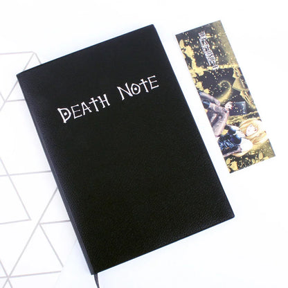 74 Sheets 20.7x14.7CM Death Note Planner Anime Diary Cartoon Book Lovely Notebook Theme Cosplay Large Dead Note Writing Notebook