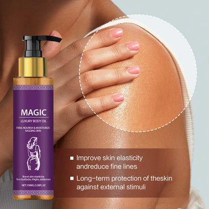 Body Oil Tightening Body Lightening Improve Dry Brightening Nourishing Lifting Firming Smooth Anti Cellulite Massage Skin Care