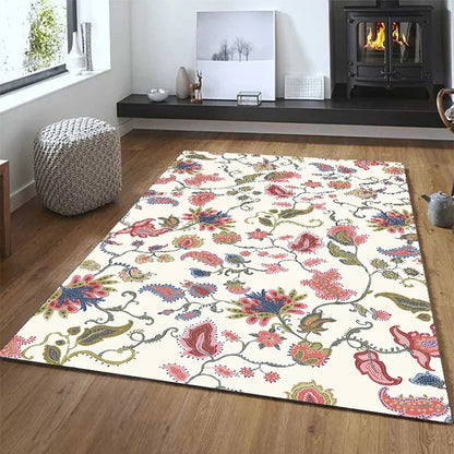 VIKAMA American Retro Carpet, Persian And Moroccan Living Room And Bedroom Mattress, Turkish Sofa And Coffee Table Mat