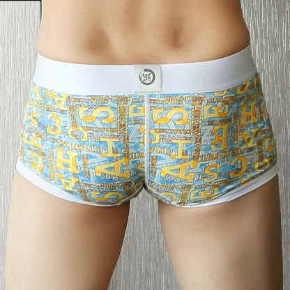 Men's Underwear, Men's Trendy Men's Underwear, Cotton Summer Thin Breathable Underwear, Boxer Briefs, Loose Shorts