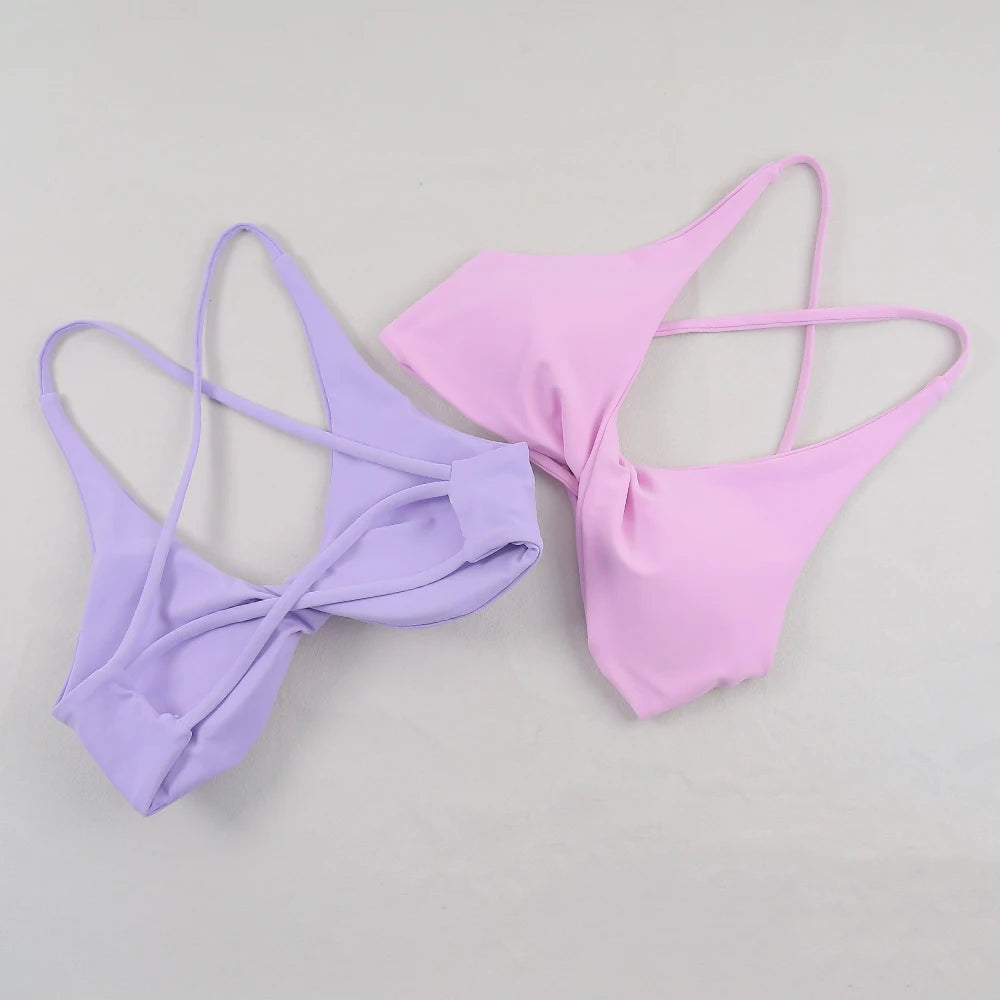 Sexy Slim Shoulder Straps Somfortable High Stretch Sports Underwear Gym Workout Breathable Detachable Yoga Bra