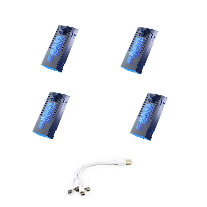GT8 RC Drone 3.7V 1300Mah Battery/Propeller GT8 MAX Drone Battery GT8 Brushless Drone Battery Blades GT8MAX RC Drone Parts