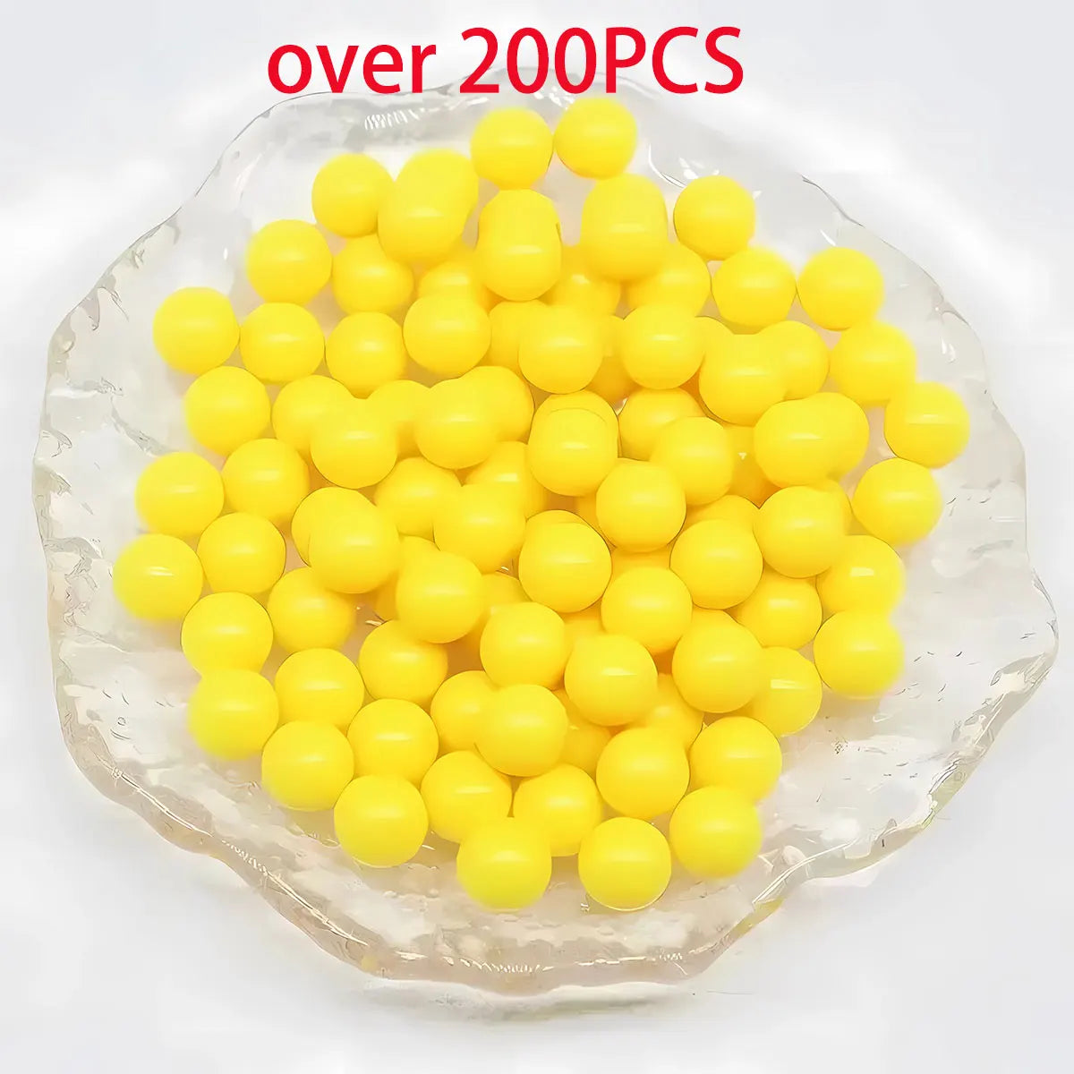 100/200/500/1000/2000 Rounds Hunting Shooting 6mm BB Strikeball Rifle Gun Plastic BB Balls Yellow Paintball Accessories