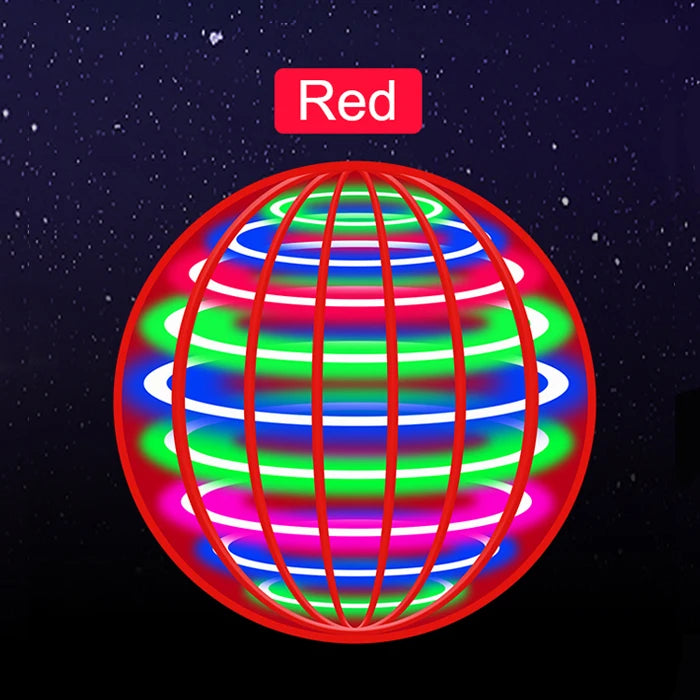 LED Light Up Flying Orb Boomerang Toys Magic Hover Ball Drone Fly Nova Spinner – Fidget Stress Relief Toy Gifts for Kids Family