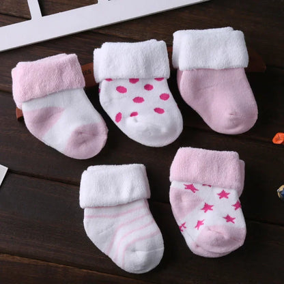 5Pairs/lot Unisex Non-Skid Baby Shoe Socks 0-12months Cotton Baby Boy Girls Meia Infantil Cheap Stuff