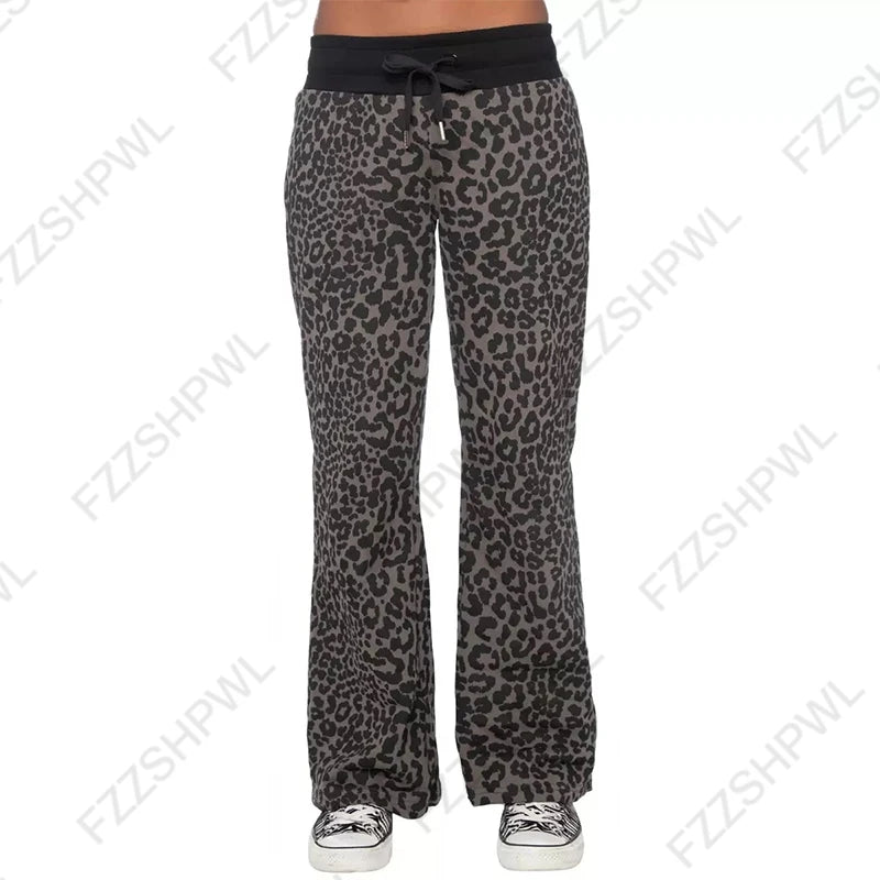 2025 Women's Concise High Waist Flared Jeans Stretchy Slim Fit Casual Chic Trendy Denim Pants Goth Harajuku Y2K Female Trousers