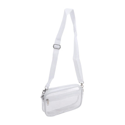 PVC Transparent Shoulder Bag Woman Crossbody Bags Concerts Sports Events Waterproof Jelly Pack Summer Travel Purse Phone Pouch