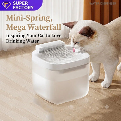 Automatic Pet Water Fountain 3L Large Capacity Automatic Cat Water Dispenser Circulating for Pet to Drink Water