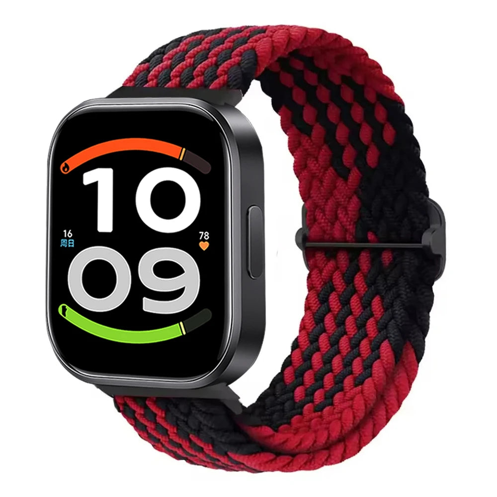 Nylon Braided Original Strap for Redmi Watch 6 Active 6 Lite Wristband for Redmi Watch 6 5 4 Xiaomi Band 10 Pro 9 Pro 8 Pro Band