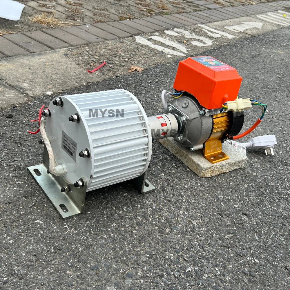 Free Energy 220V 380V Permanent Magnet Generator 20KW 30KW Generator Set 50Hz 60Hz Alternator With Variable Speed Electric Motor