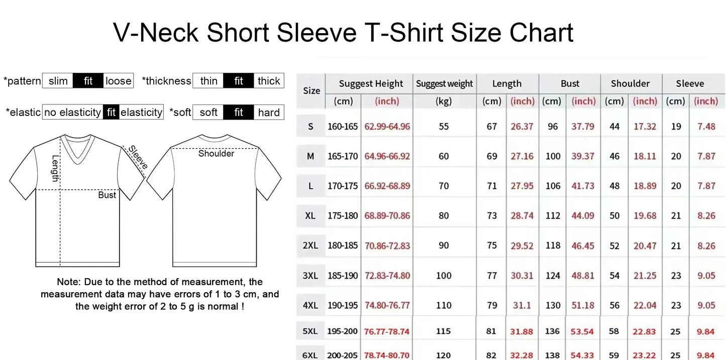 Summer Vintage Anime Devil Slayer Short Sleeve Tops Fashion Unisex Manga Breathable V-Neck T-Shirt Japanese Classic Anime Tee