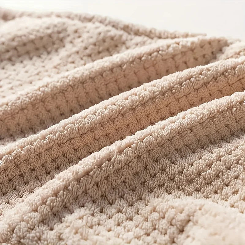 Women's Wearable Bathrobe Towel - 1/2 Pcs Quick Dry Soft Spa Wrap | Easy Care Contemporary Design for Home & Spa