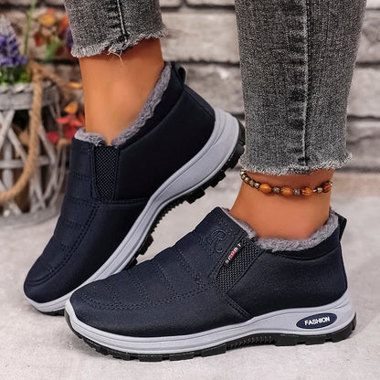 Ultra Soft Cozy Inner Anti Slip Outdoor Shoes, Fashion Cold Proof Comfort Booties For Daily Commute & Outdoor Activities