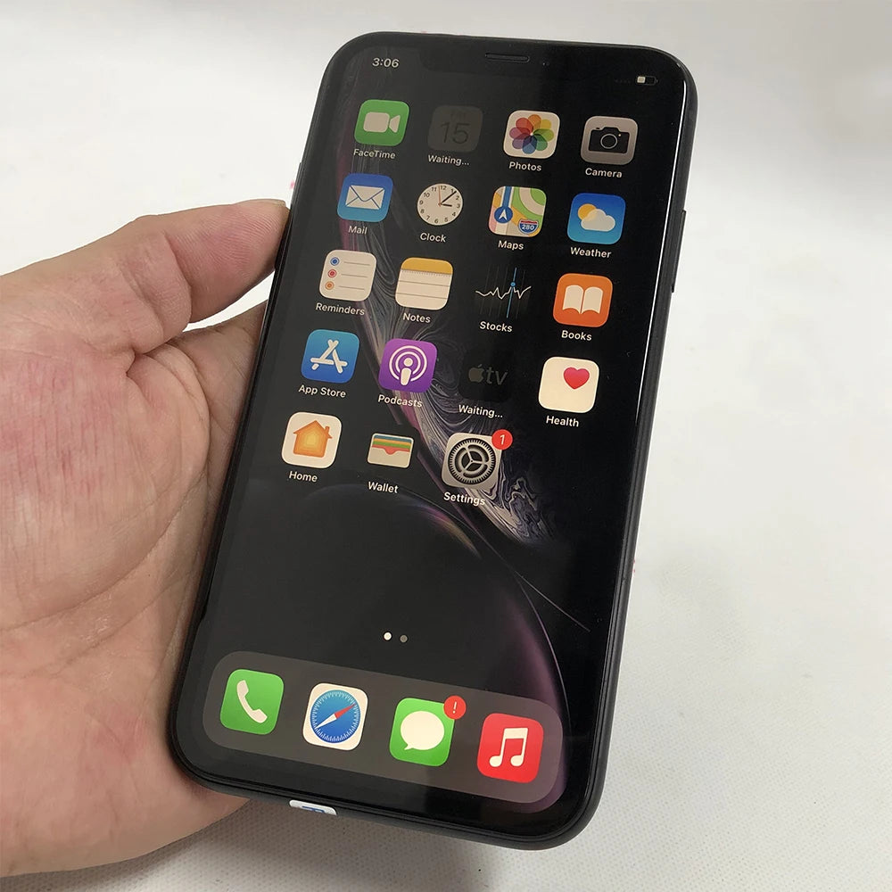 Apple iPhone XR 3G 4G LTE Mobile Cell Phone Original Unlocked Face ID 6.1" Retina12MP IOS CellPhone