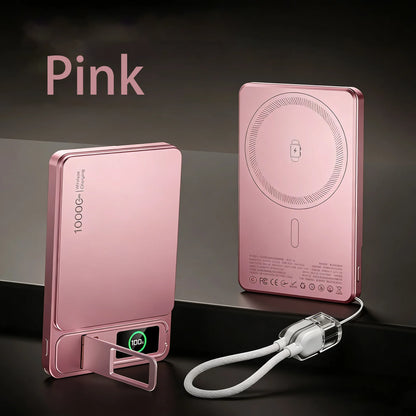 CCC Alloy Original Power Bank For MagSafe Magnetic Wireless 20W Fast Charger Portable External Battery For iPhone 17 16 IWatch10
