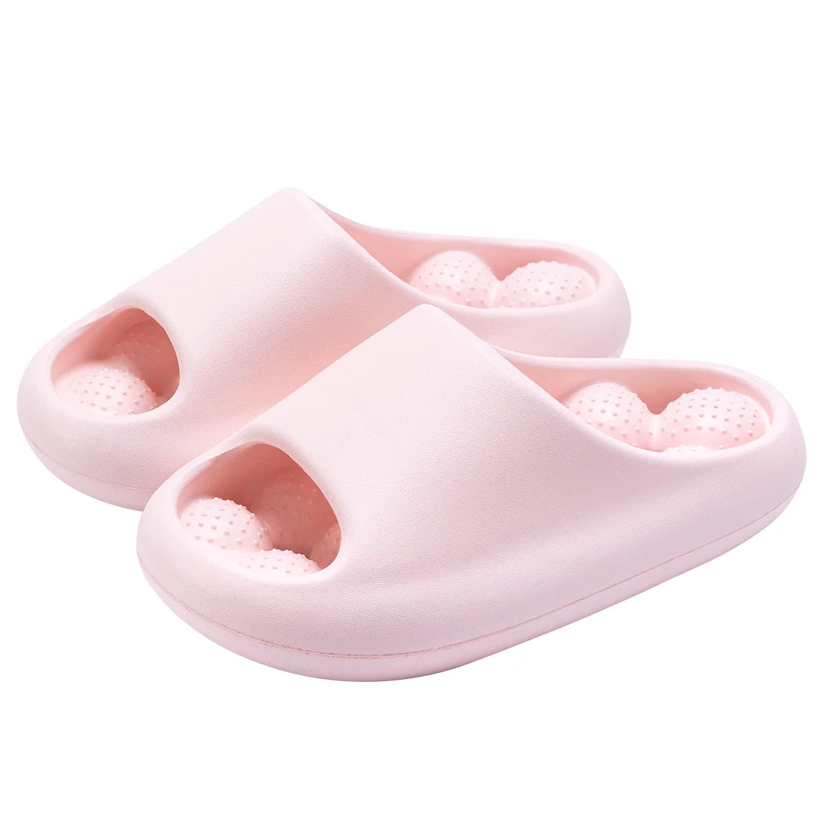 TZLDN Ergonomic EVA Unisex Bathroom Slippers Water-Leakage-Proof Massage Indoor Slippers Comfortable Breathable Casual Slippers