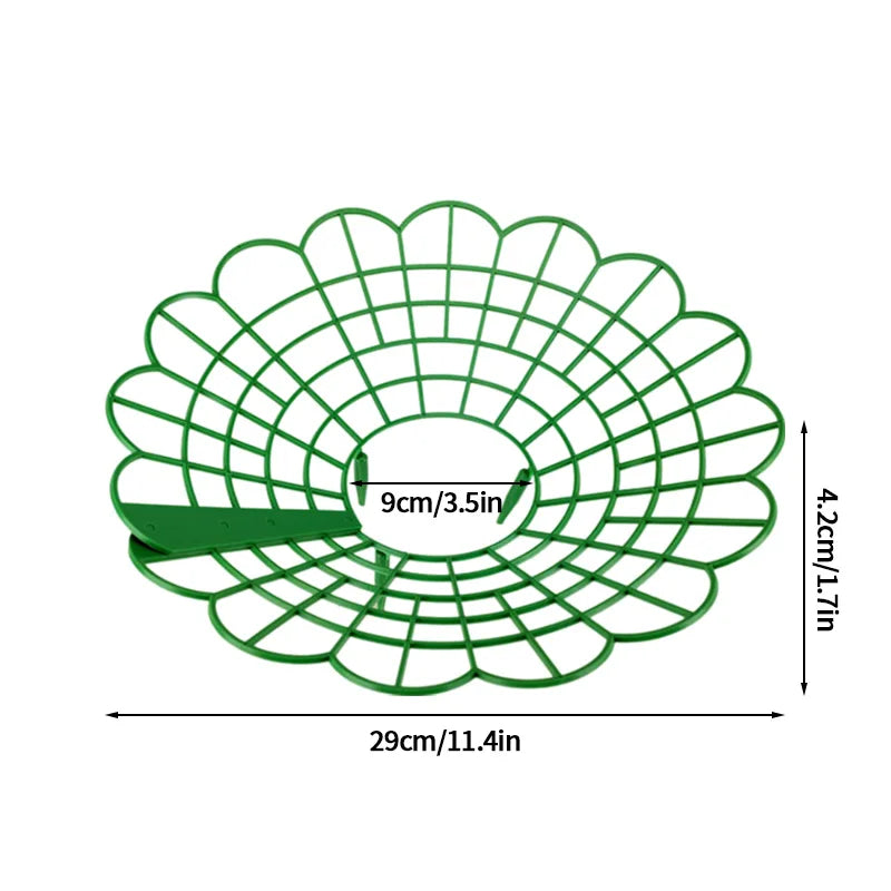 Green Strawberry Planting Stand Plastic Plant Support Cage Garden Anti-rot Strawberry Growing Racks Holder with 3/4Sturdy Legs