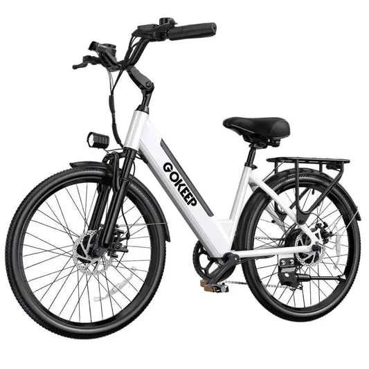 26-inch fashionable E-Bike, 600W brushless motor 48V-10.4ah lithium battery electric moped, adult electric bicycle