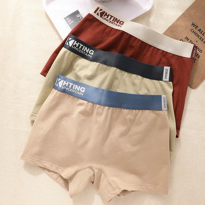 Cotton Women Panties Underwear Women's Intimates Female Breathable Antimicrobial Boyshorts Briefs Sexy Shorts Students Boxers