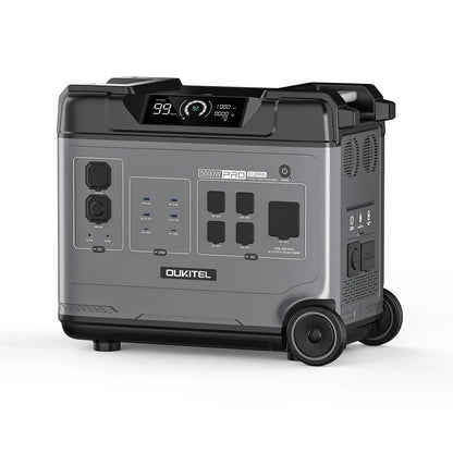 OUKITEL BP5000 Pro Max Portable Power Station 5000W Solar Generator 5120Wh Lifepo4 Home Backup Outdoor Camping Mobile Power