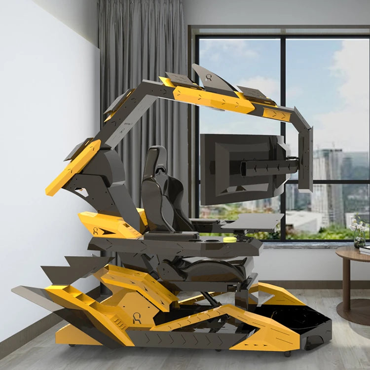 High End Ergonomic Zero Gravity Led Computer Cockpit Gaming Station Ergonomic Chair for Oem Odm comfortable chair workstation