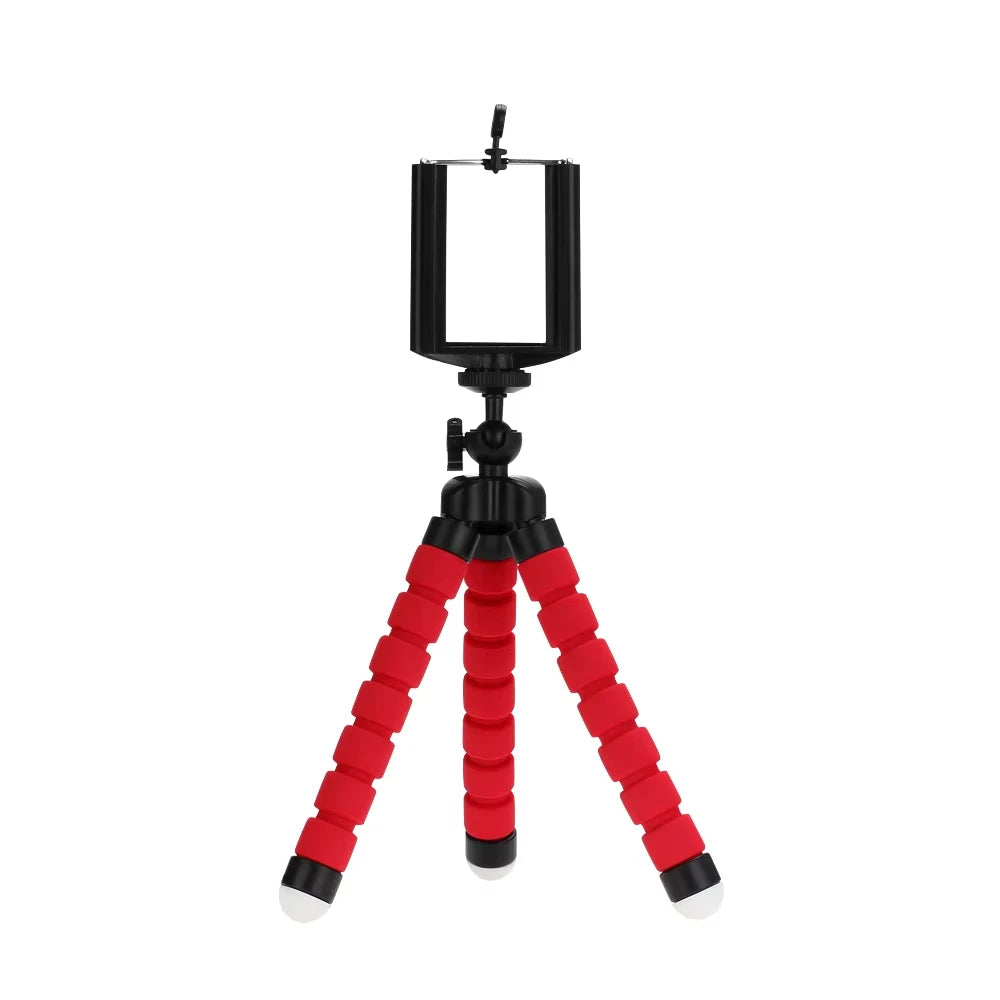1/2pcs Tripods Tripod For Phone Mobile Camera Holder Clip Smartphone Monopod Tripe Stand Octopus Mini Tripod Stativ For Phone