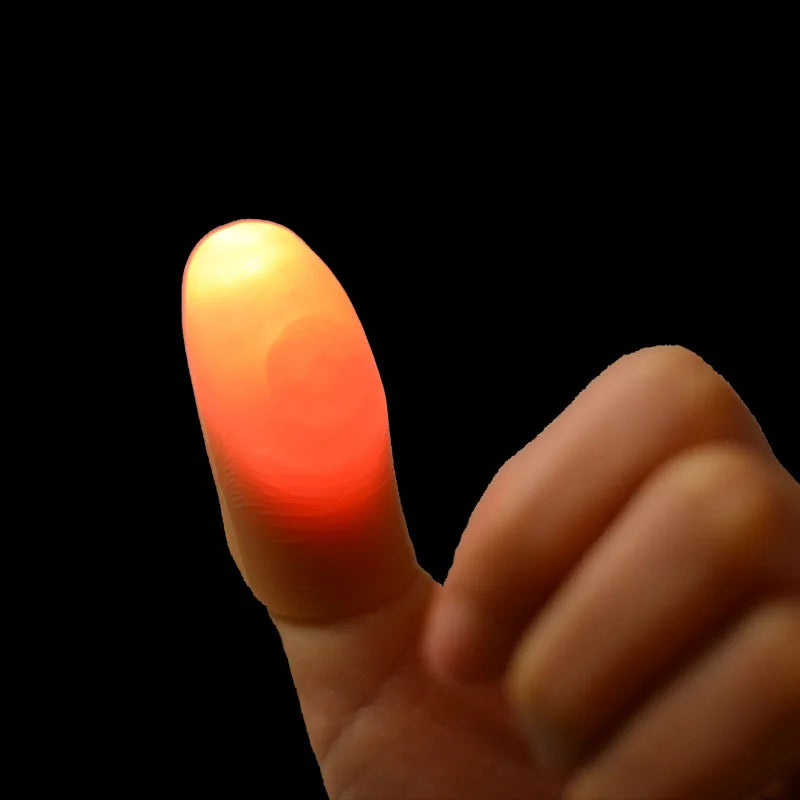 Finger Lights Magic Lights Glow in The Dark Led Finger Light Kpop Lights for Fingers Luminous Fingers Decorations