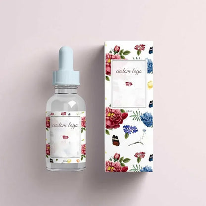 custom paper boxes Skin Care Glass Dropper Bottle Box CBD Box Packaging for Essential Oils