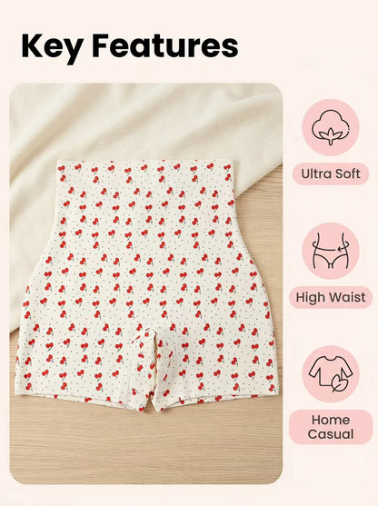 2PSC women's panties sexy solid color boxer shorts fashionable and comfortable panty women's underwear