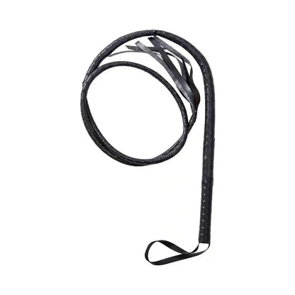 1.8m Synthetic Leather Whip, Western Cowboy Prop Whip for Circus Training Cosplay Role Play Costume Accessories