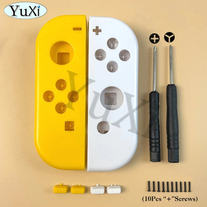 1Set Front Back Middle Frame Shell Housing Case Plastic Cover LR SL SR Buttons For Nintend Switch NS NXJoy-Con Game Controller