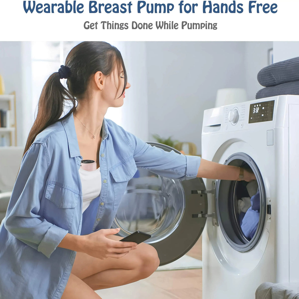USB Wearable Breast Pump Breast Milk Milking and Milking Machine Mother&Baby Supplies Breast Pump Electric Automatic Breast Pump